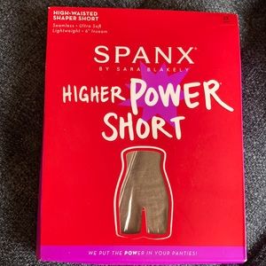 Spanx Higher Power Short Taupe size 2X